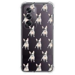 Funda Silicona Antigolpes para Oppo Reno 12 Pro 5G diseño Perros 12 Dibujos