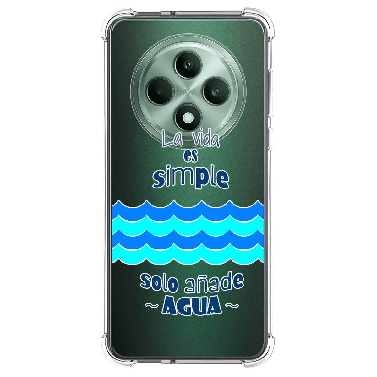 Funda Silicona Antigolpes para Oppo Reno 12F 4G / 12 F 5G diseño Agua Dibujos