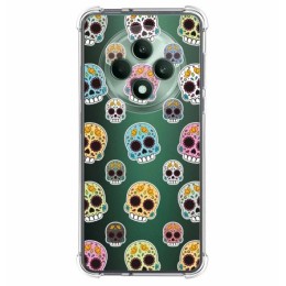 Funda Silicona Antigolpes para Oppo Reno 12F 4G / 12 F 5G diseño Catrina Dibujos