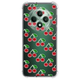 Funda Silicona Antigolpes para Oppo Reno 12F 4G / 12 F 5G diseño Cerezas Dibujos