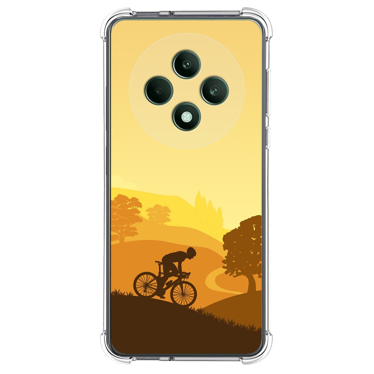 Funda Silicona Antigolpes para Oppo Reno 12F 4G / 12 F 5G diseño Ciclista Dibujos