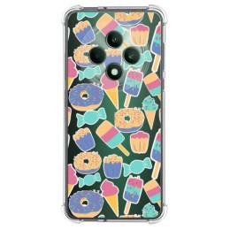 Funda Silicona Antigolpes para Oppo Reno 12F 4G / 12 F 5G diseño Dulces 02 Dibujos