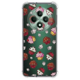 Funda Silicona Antigolpes para Oppo Reno 12F 4G / 12 F 5G diseño Muffins Dibujos