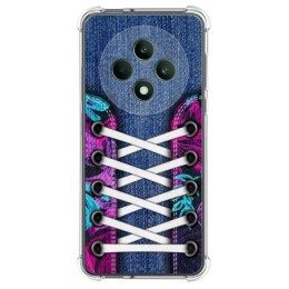 Funda Silicona Antigolpes para Oppo Reno 12F 4G / 12 F 5G diseño Zapatillas 06 Dibujos