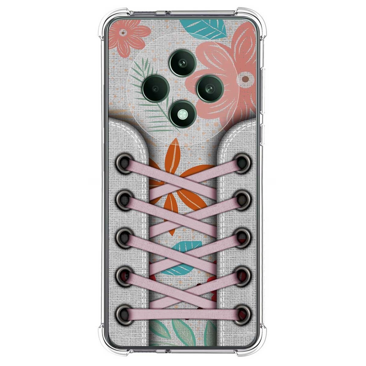 Funda Silicona Antigolpes para Oppo Reno 12F 4G / 12 F 5G diseño Zapatillas 09 Dibujos