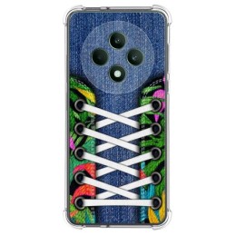 Funda Silicona Antigolpes para Oppo Reno 12F 4G / 12 F 5G diseño Zapatillas 13 Dibujos