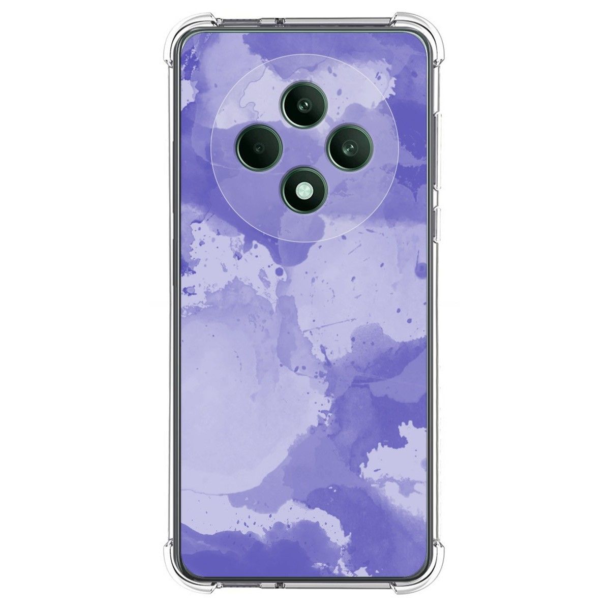 Funda Silicona Antigolpes para Oppo Reno 12F 4G / 12 F 5G diseño Acuarela 01 Dibujos