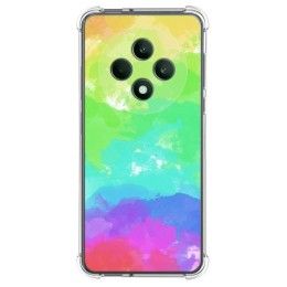 Funda Silicona Antigolpes para Oppo Reno 12F 4G / 12 F 5G diseño Acuarela 03 Dibujos