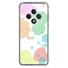 Funda Silicona Antigolpes para Oppo Reno 12F 4G / 12 F 5G diseño Acuarela 05 Dibujos