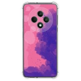 Funda Silicona Antigolpes para Oppo Reno 12F 4G / 12 F 5G diseño Acuarela 07 Dibujos