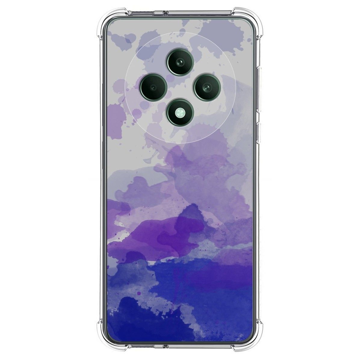 Funda Silicona Antigolpes para Oppo Reno 12F 4G / 12 F 5G diseño Acuarela 09 Dibujos