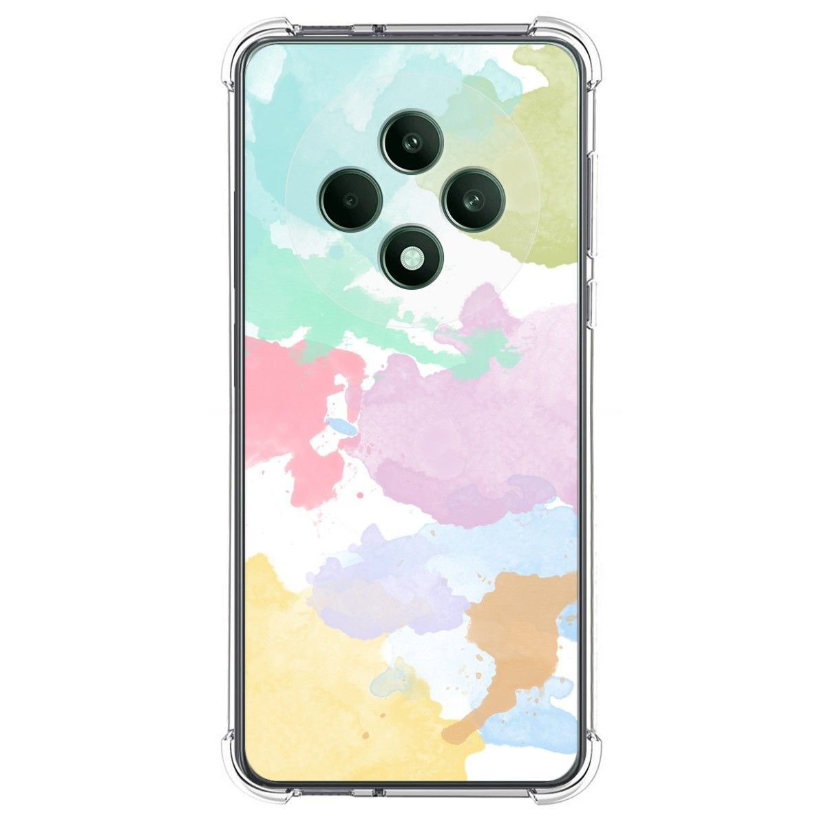 Funda Silicona Antigolpes para Oppo Reno 12F 4G / 12 F 5G diseño Acuarela 11 Dibujos