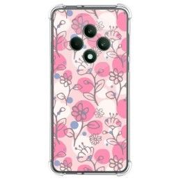 Funda Silicona Antigolpes para Oppo Reno 12F 4G / 12 F 5G diseño Flores 07 Dibujos