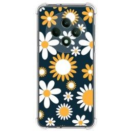 Funda Silicona Antigolpes para Oppo Reno 12F 4G / 12 F 5G diseño Flores 08 Dibujos