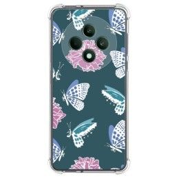 Funda Silicona Antigolpes para Oppo Reno 12F 4G / 12 F 5G diseño Flores 10 Dibujos