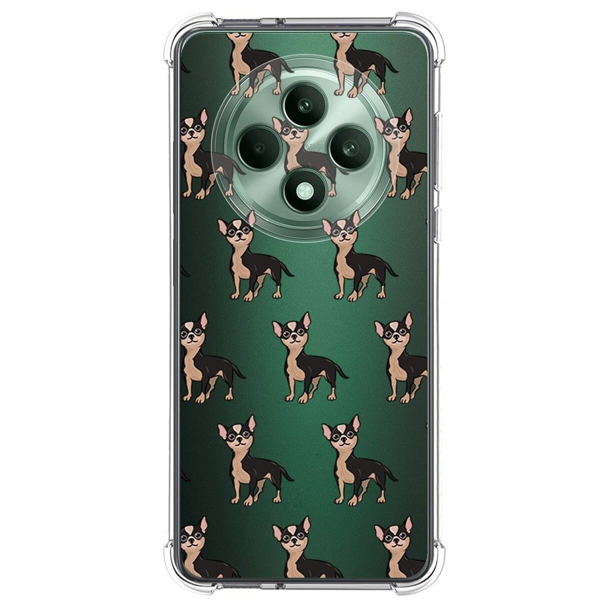 Funda Silicona Antigolpes para Oppo Reno 12F 4G / 12 F 5G diseño Perros 11 Dibujos