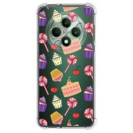 Funda Silicona Antigolpes para Oppo Reno 12FS 4G / 12 FS 5G diseño Dulces 01 Dibujos