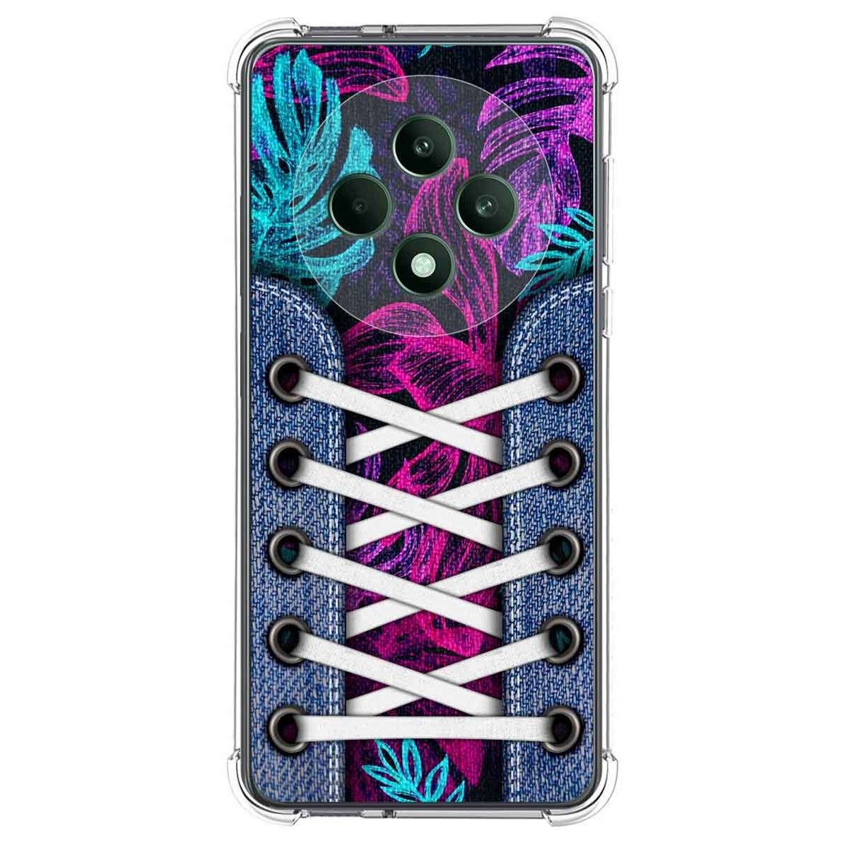 Funda Silicona Antigolpes para Oppo Reno 12FS 4G / 12 FS 5G diseño Zapatillas 07 Dibujos