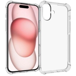 Funda Silicona Antigolpes Transparente para Iphone 16 (6.1)