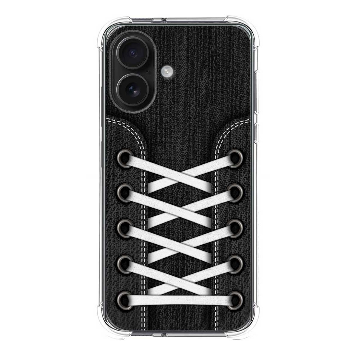 Funda Silicona Antigolpes para Iphone 16 (6.1) diseño Zapatillas 02 Dibujos