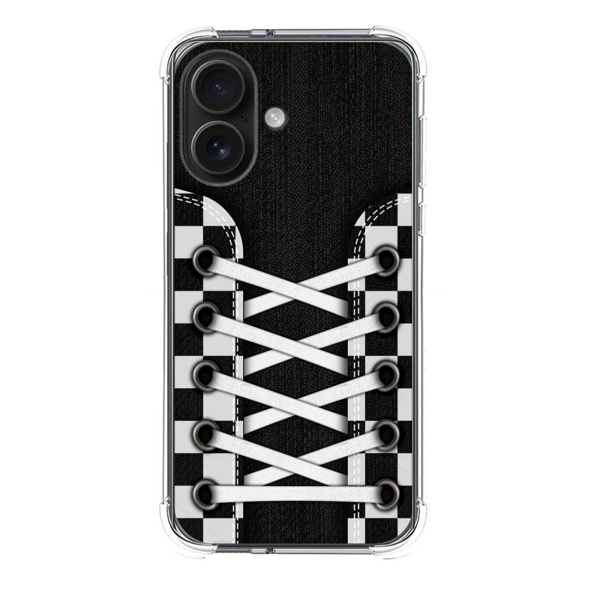 Funda Silicona Antigolpes para Iphone 16 (6.1) diseño Zapatillas 03 Dibujos