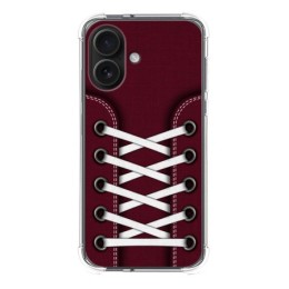 Funda Silicona Antigolpes para Iphone 16 (6.1) diseño Zapatillas 17 Dibujos