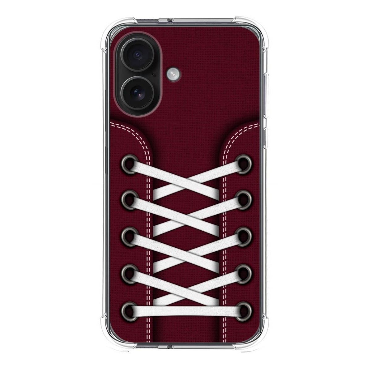 Funda Silicona Antigolpes para Iphone 16 (6.1) diseño Zapatillas 17 Dibujos