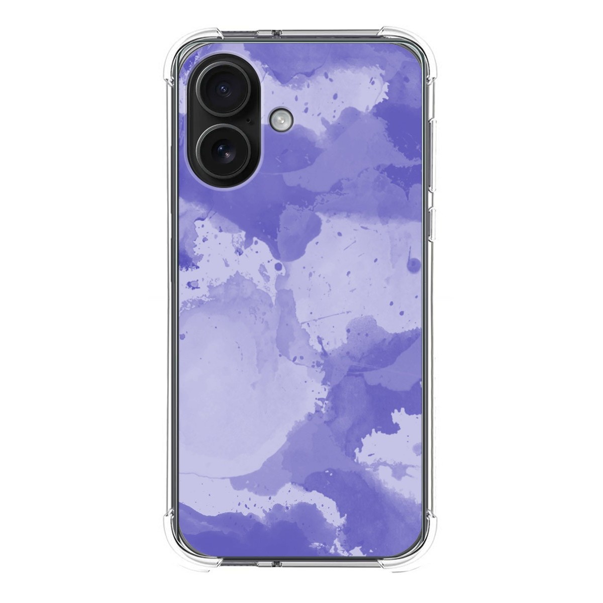 Funda Silicona Antigolpes para Iphone 16 (6.1) diseño Acuarela 01 Dibujos