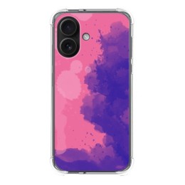 Funda Silicona Antigolpes para Iphone 16 (6.1) diseño Acuarela 07 Dibujos