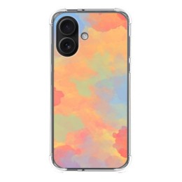 Funda Silicona Antigolpes para Iphone 16 (6.1) diseño Acuarela 08 Dibujos