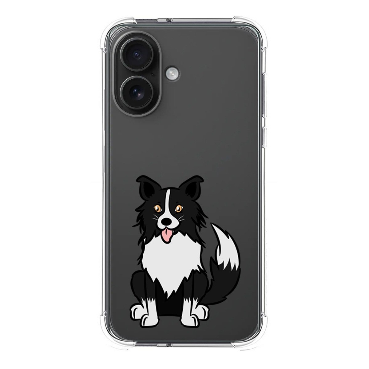 Funda Silicona Antigolpes para Iphone 16 (6.1) diseño Perros 01 Dibujos