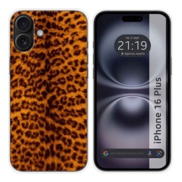 Funda Silicona para Iphone 16 Plus (6.7) diseño Animal 03 Dibujos