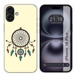 Funda Silicona para Iphone 16 Plus (6.7) diseño Atrapasueños Dibujos