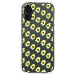 Funda Silicona Antigolpes para Iphone 16 Plus (6.7) diseño Aguacate Dibujos