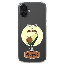 Funda Silicona Antigolpes para Iphone 16 Plus (6.7) diseño Culo Natural Dibujos