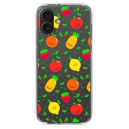 Funda Silicona Antigolpes para Iphone 16 Plus (6.7) diseño Frutas 01 Dibujos