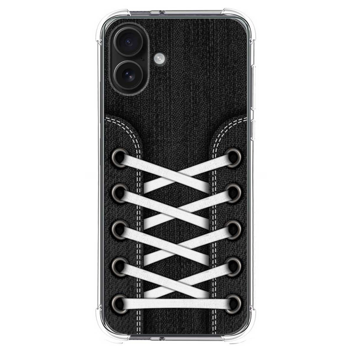 Funda Silicona Antigolpes para Iphone 16 Plus (6.7) diseño Zapatillas 02 Dibujos