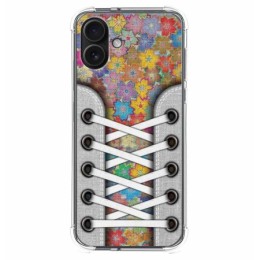 Funda Silicona Antigolpes para Iphone 16 Plus (6.7) diseño Zapatillas 05 Dibujos