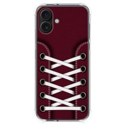 Funda Silicona Antigolpes para Iphone 16 Plus (6.7) diseño Zapatillas 17 Dibujos