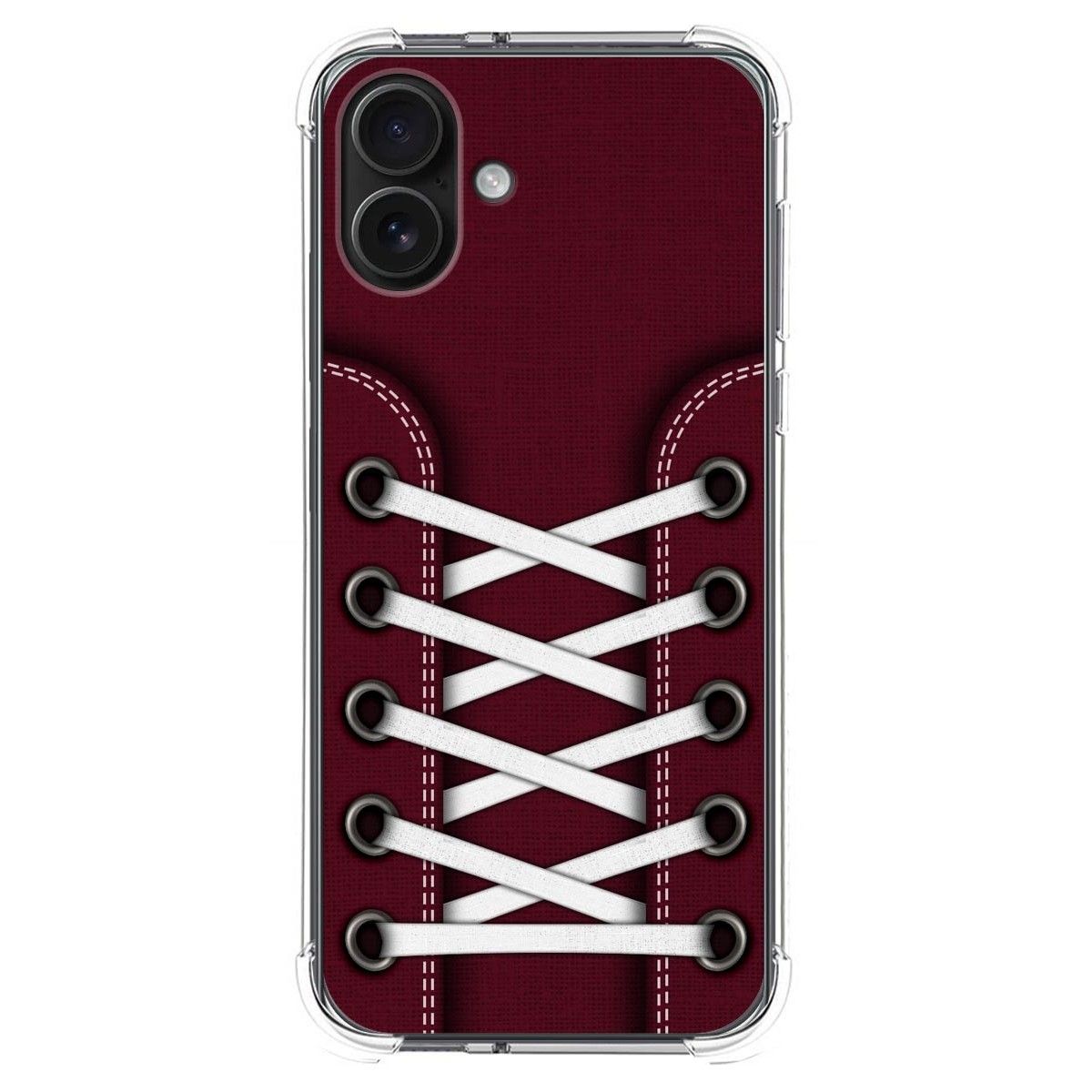 Funda Silicona Antigolpes para Iphone 16 Plus (6.7) diseño Zapatillas 17 Dibujos