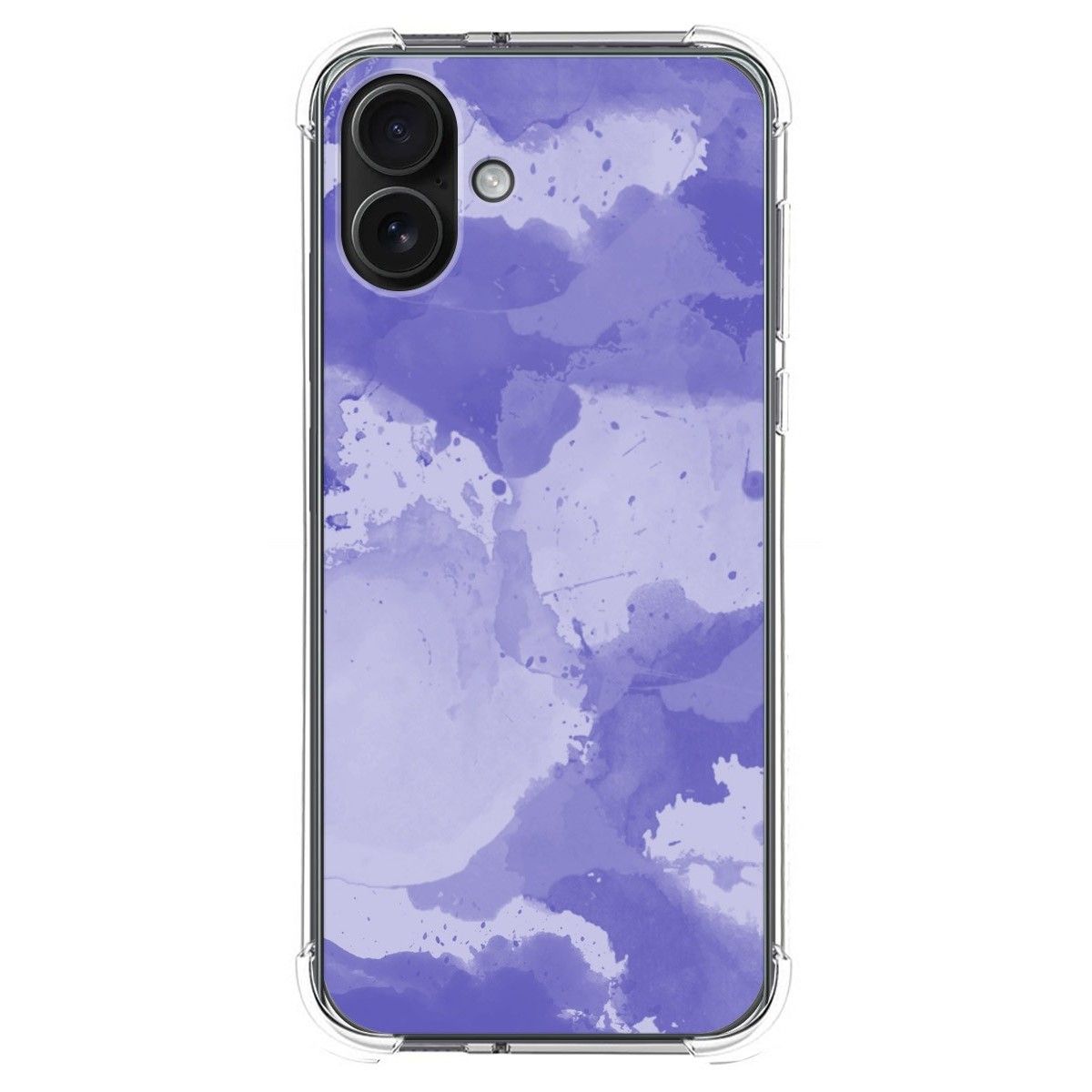 Funda Silicona Antigolpes para Iphone 16 Plus (6.7) diseño Acuarela 01 Dibujos