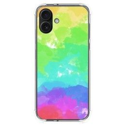 Funda Silicona Antigolpes para Iphone 16 Plus (6.7) diseño Acuarela 03 Dibujos