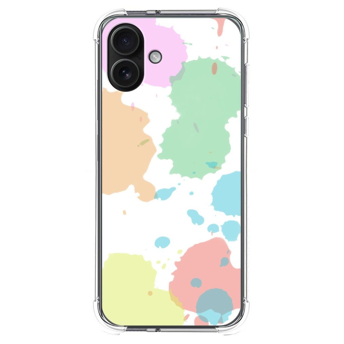 Funda Silicona Antigolpes para Iphone 16 Plus (6.7) diseño Acuarela 05 Dibujos