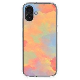 Funda Silicona Antigolpes para Iphone 16 Plus (6.7) diseño Acuarela 08 Dibujos