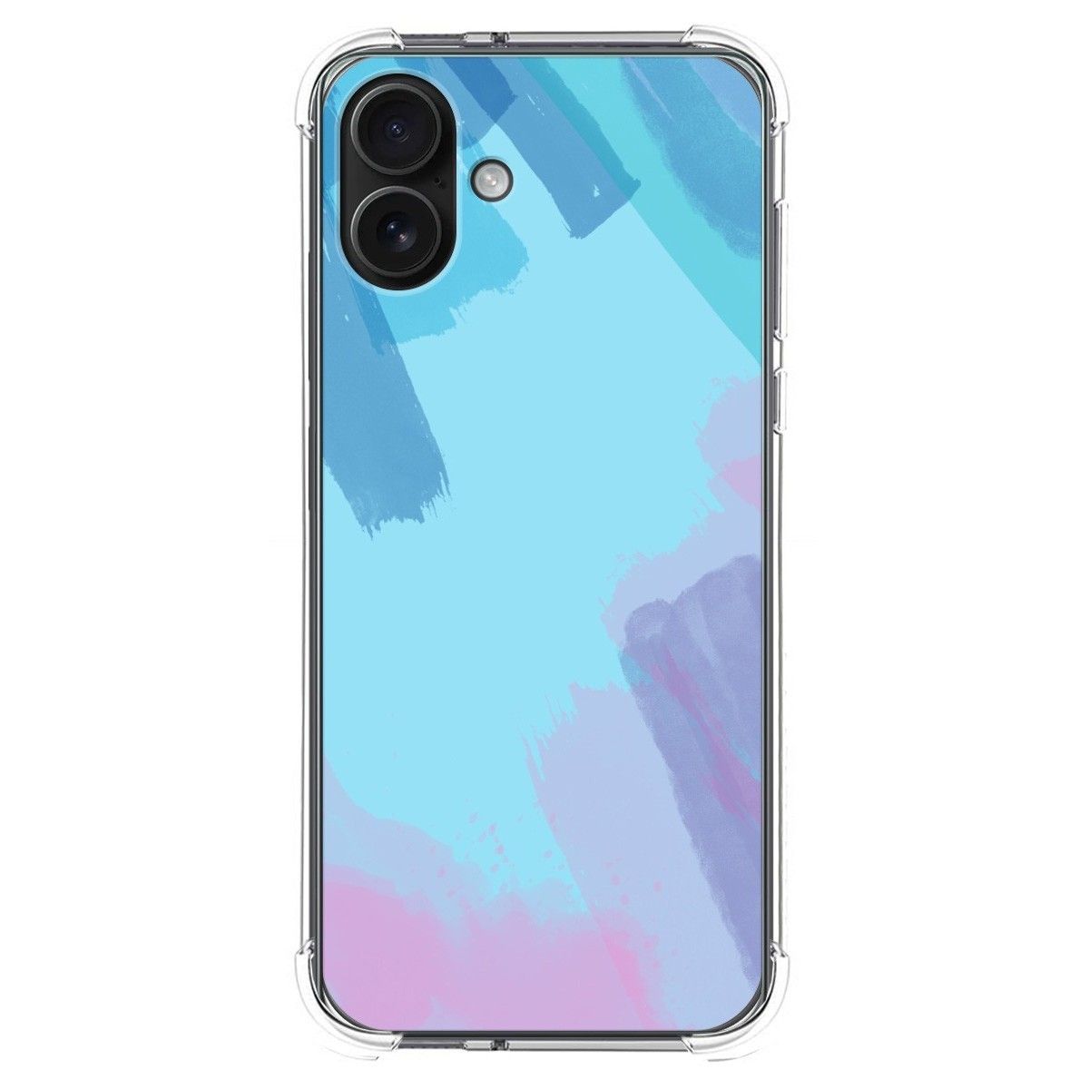 Funda Silicona Antigolpes para Iphone 16 Plus (6.7) diseño Acuarela 10 Dibujos