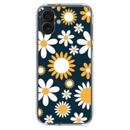 Funda Silicona Antigolpes para Iphone 16 Plus (6.7) diseño Flores 08 Dibujos