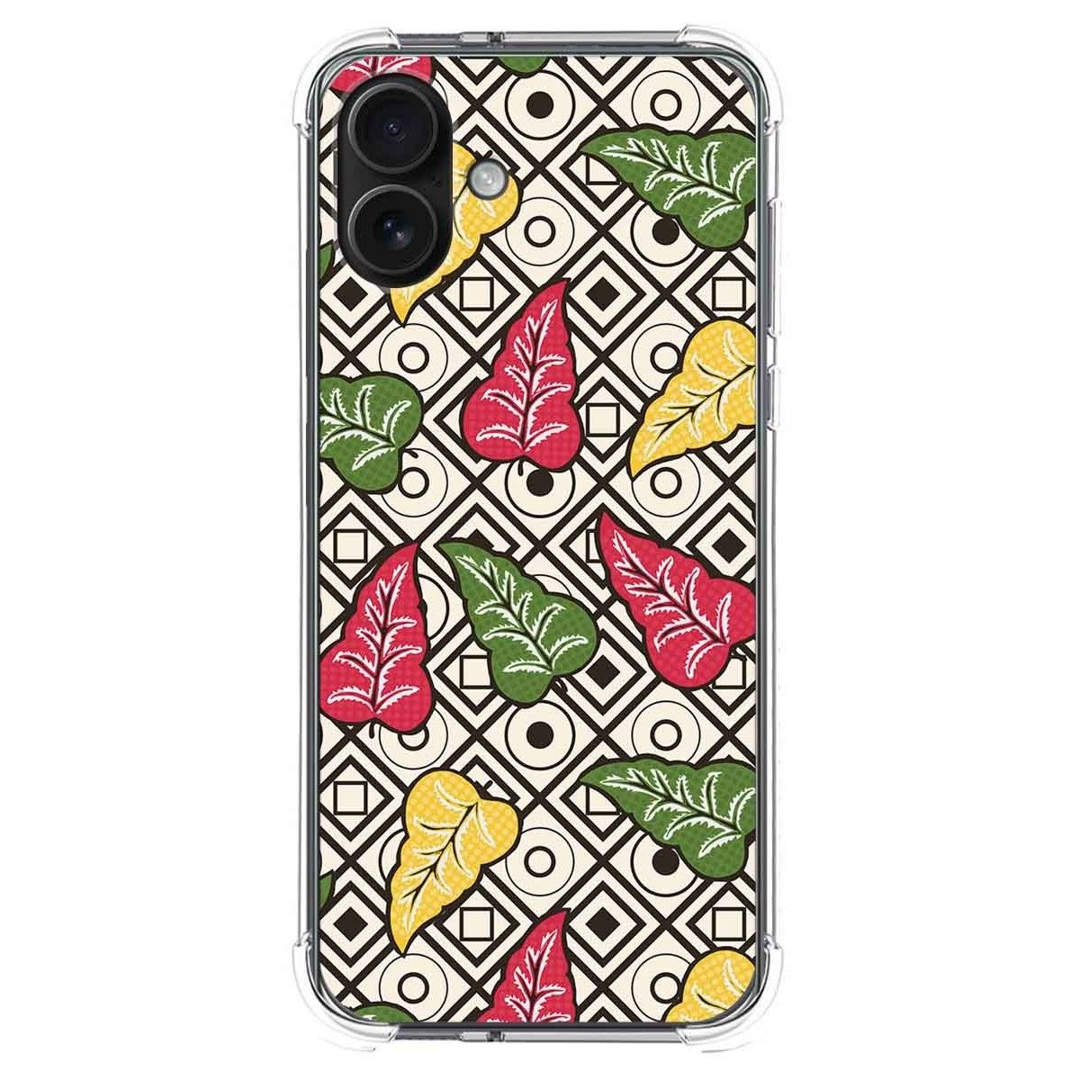 Funda Silicona Antigolpes para Iphone 16 Plus (6.7) diseño Flores 11 Dibujos