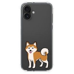 Funda Silicona Antigolpes para Iphone 16 Plus (6.7) diseño Perros 02 Dibujos