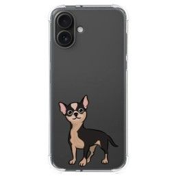 Funda Silicona Antigolpes para Iphone 16 Plus (6.7) diseño Perros 05 Dibujos