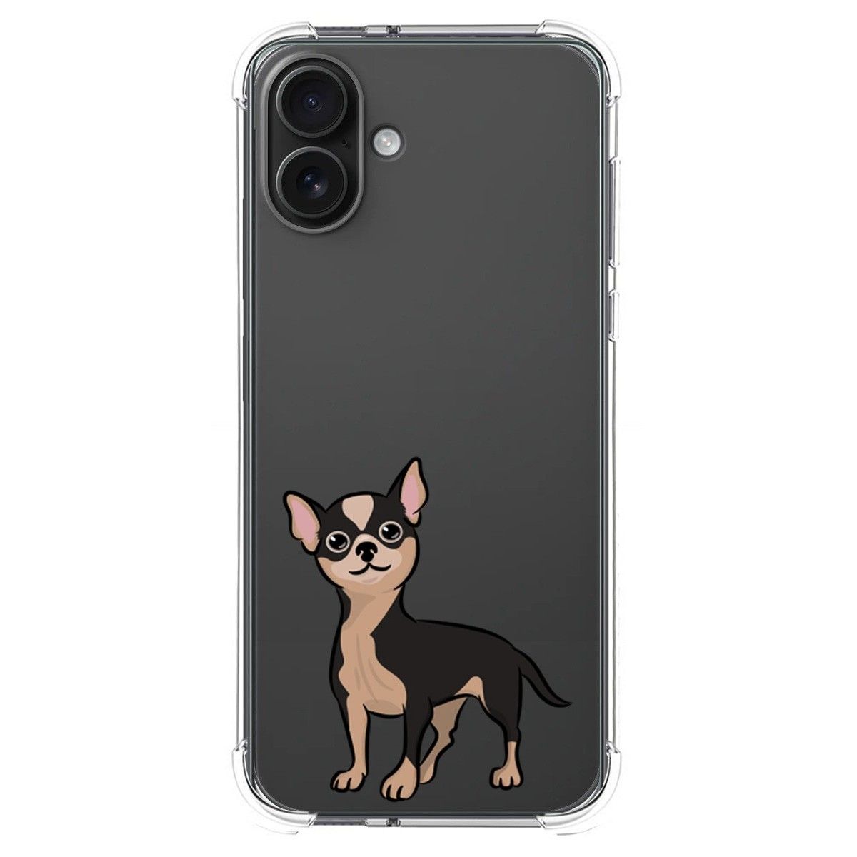 Funda Silicona Antigolpes para Iphone 16 Plus (6.7) diseño Perros 05 Dibujos